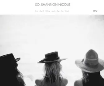 Xoshannonnicole.com(Xo, Shannon Nicole) Screenshot