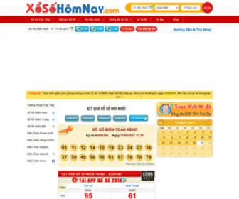 Xosohomnay.com.vn(Xổ Số Hôm Nay) Screenshot