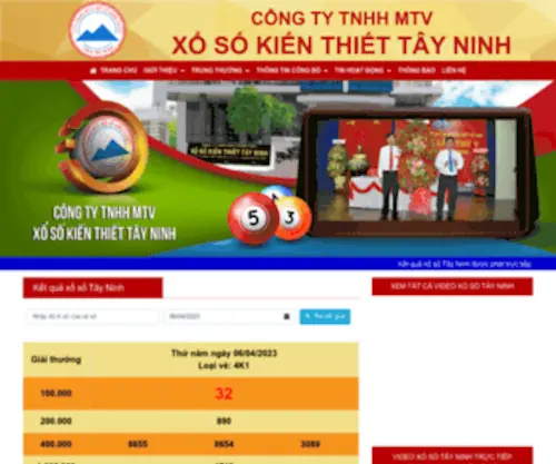 Xosotayninh.com.vn(Xosotayninh) Screenshot