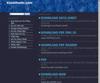 Xosothudo.com(Dit domein kan te koop zijn) Screenshot