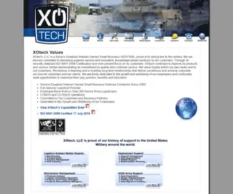 Xotech-LLC.com(XOtech, LLC) Screenshot