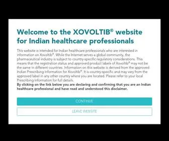 Xovoltib.com(XOVOLTIB® (Afatinib)) Screenshot