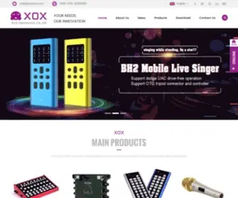 Xoxchina.com(Sound Card For PC) Screenshot