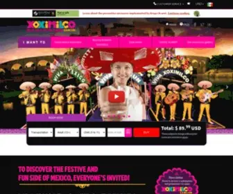 Xoximilco.com.mx(Mexican parties are the best. Come and enjoy one of the best things to do while in Cancun) Screenshot