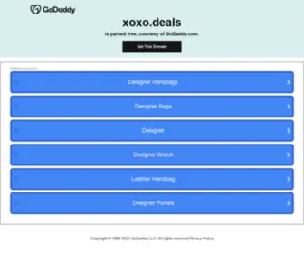 Xoxo.deals(Parked domain) Screenshot