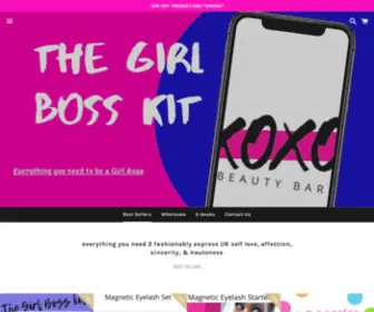 Xoxobeautybar.com(X.O.X.O Beauty Bar) Screenshot