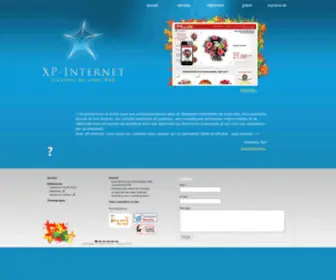XP-Internet.com(Création site internet) Screenshot