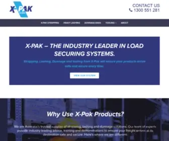 Xpak.com.au(Strapping Supplier in Australia) Screenshot