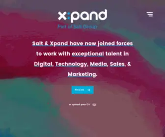 Xpand.com.au(Specialist Digital & Technology Recruiters in APAC) Screenshot