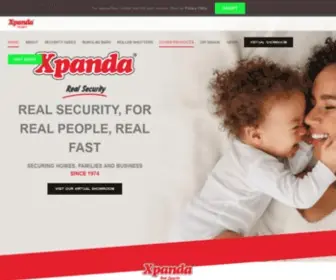 Xpanda.com(Security Gates Roller Shutters Garage Doors) Screenshot