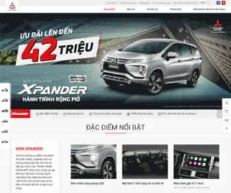 Xpander.vn(Mitsubishi Motors Viet Nam) Screenshot