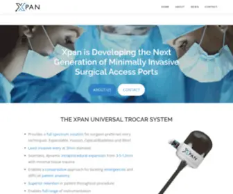 Xpanmedical.com(Xpan Inc) Screenshot