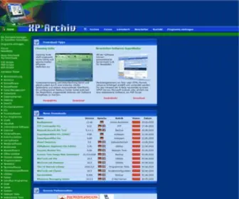 Xparchiv.de(XP Archiv.de) Screenshot