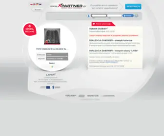 Xpartner.net.pl(Hurtownia Opon Felg) Screenshot