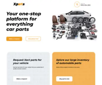 Xparts.africa(One Stop Platform for Car Parts) Screenshot