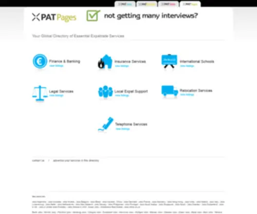 Xpatpages.com(Netherlands Edition) Screenshot