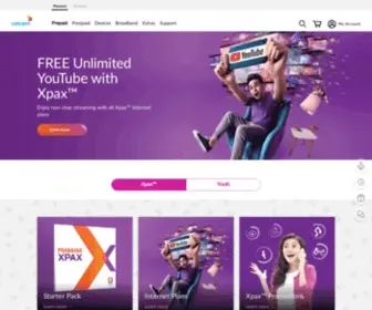 Xpax.com.my(Prepaid Mobile) Screenshot