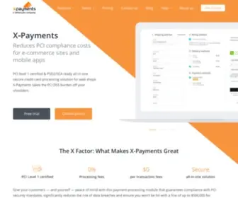 Xpayments.com(All-in-one PSD2/SCA ready & PCI Level 1 payment processing solution for online merchants) Screenshot
