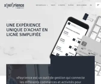 Xpayrience.com(Solution en ligne) Screenshot