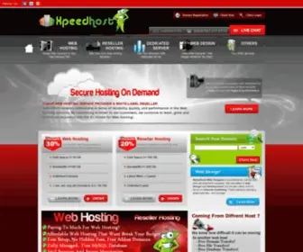Xpeedhost.com(Xpeed Hosting LLC) Screenshot