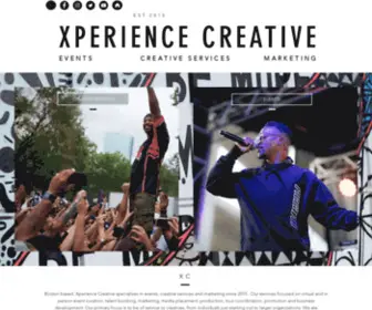 Xperiencecreative.com(Xperience Creative I Events I Creative Services I Boston) Screenshot