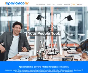 Xperiencehr.com(HCM, Enterprise Time Tracking, Paid Time Off Management, Employee Feedback) Screenshot