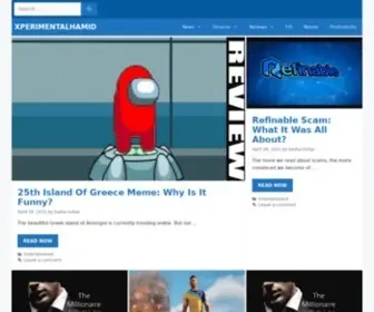 Xperimentalhamid.com(Xperimentalhamid) Screenshot