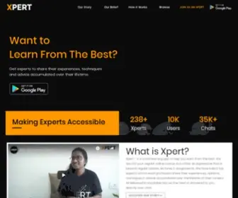 Xpert.tv(A School for Marketers to up their marketing game) Screenshot