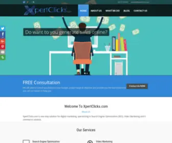 Xpertclicks.com(Xpertclicks) Screenshot