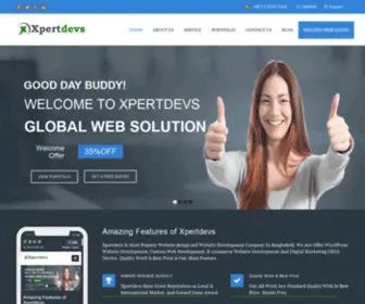 Xpertdevs.com(XpertDevs) Screenshot
