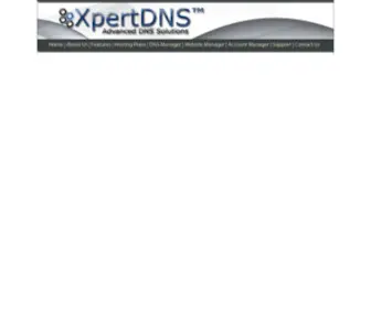 Xpertdns.com(Managed DNS Hosting Service) Screenshot