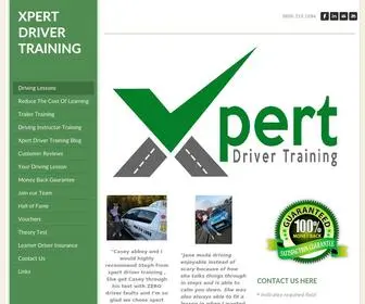 Xpertdrivertraining.co.uk(Xpert Driver Training) Screenshot