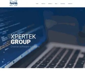 Xpertek.co.za(Xpertek Group) Screenshot