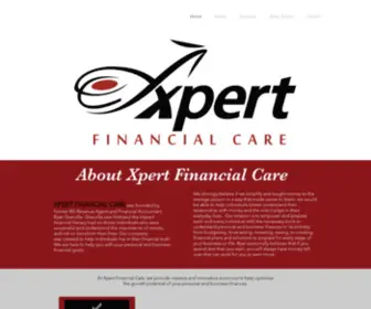 Xpertfinancialcare.com(Taxes) Screenshot