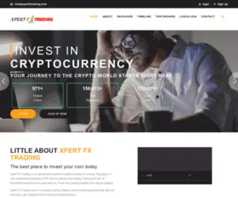 XpertfXtrading.com(Xpert Fx Trading) Screenshot