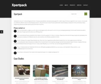 Xpertpack.in(Engineered transport packaging solutions for every industry) Screenshot