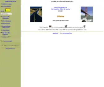 Xpgalvez.cl(PGalvez Experimental Web Page) Screenshot