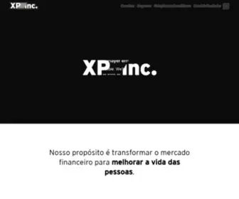 Xpinc.com(XP Inc) Screenshot