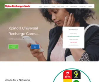 Xpinorechargecards.com.ng(Xpino Recharge Cards) Screenshot