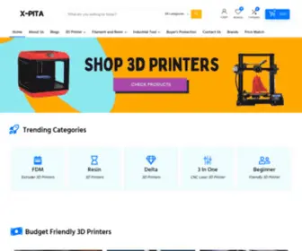 Xpita.com(Shop 3D Printers & Accessories Online) Screenshot