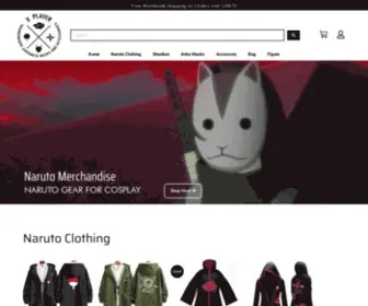 Xplayershop.com(Akatsuki and Uchiha Costume Shop) Screenshot