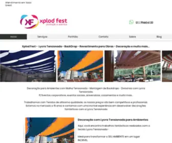Xplodfest.com.br(Lycra Tensionada São Paulo) Screenshot
