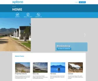 Xplorio.com(Xplorio is a dynamic town website platform) Screenshot
