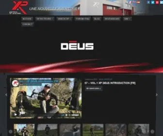 Xpmetaldetectors.com(XP Metal Detectors) Screenshot