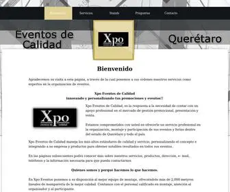 Xpoeventos.com.mx(Xpo Eventos) Screenshot