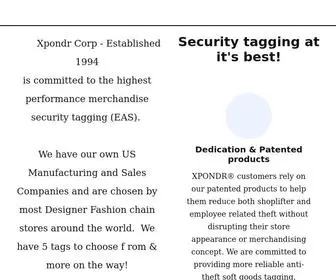 Xpondr.com(XPONDR Corporation) Screenshot