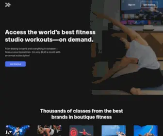 Xponential.plus(The Best Fitness Studio Workouts On Demand) Screenshot