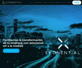 Xponential.tech(Productos y soluciones basadas en IoT) Screenshot