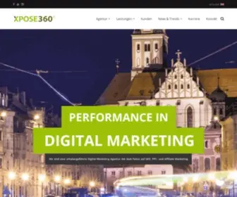 Xpose360.de(Online-Marketing-Agentur aus Augsburg) Screenshot