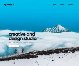 Xposure.design(Creative & Design Studio) Screenshot